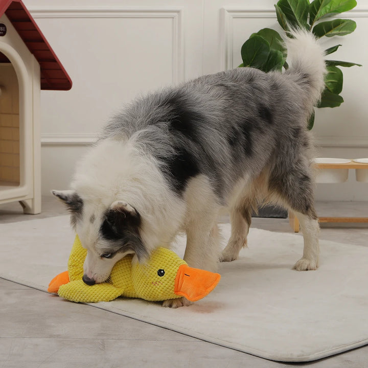 Dog Sleeping Toy Duck Chew Sounding Toy for Small Medium Large Dogs