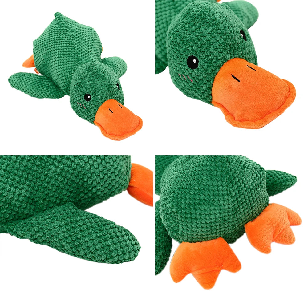 Dog Sleeping Toy Duck Chew Sounding Toy for Small Medium Large Dogs
