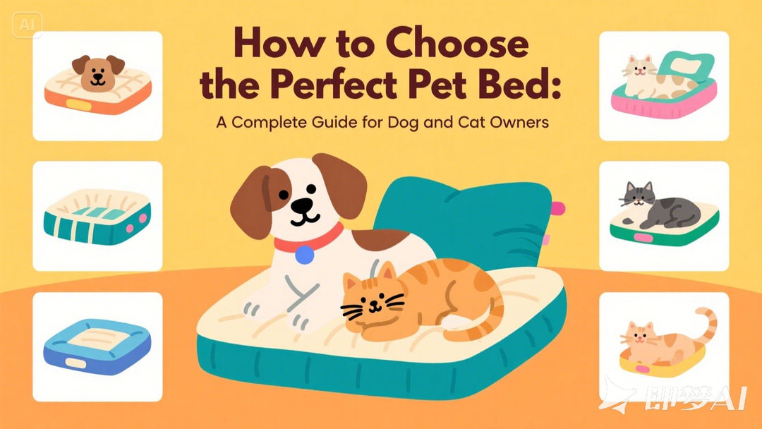 How to Choose the Perfect Pet Bed: A Complete Guide for Dog and Cat Owners