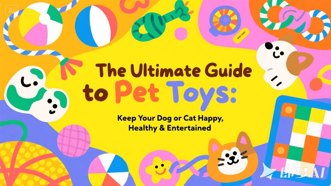 The Ultimate Guide to Pet Toys: Keep Your Dog or Cat Happy, Healthy & Entertained