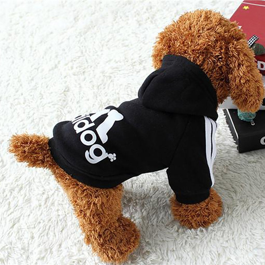 adidog hoodie black S