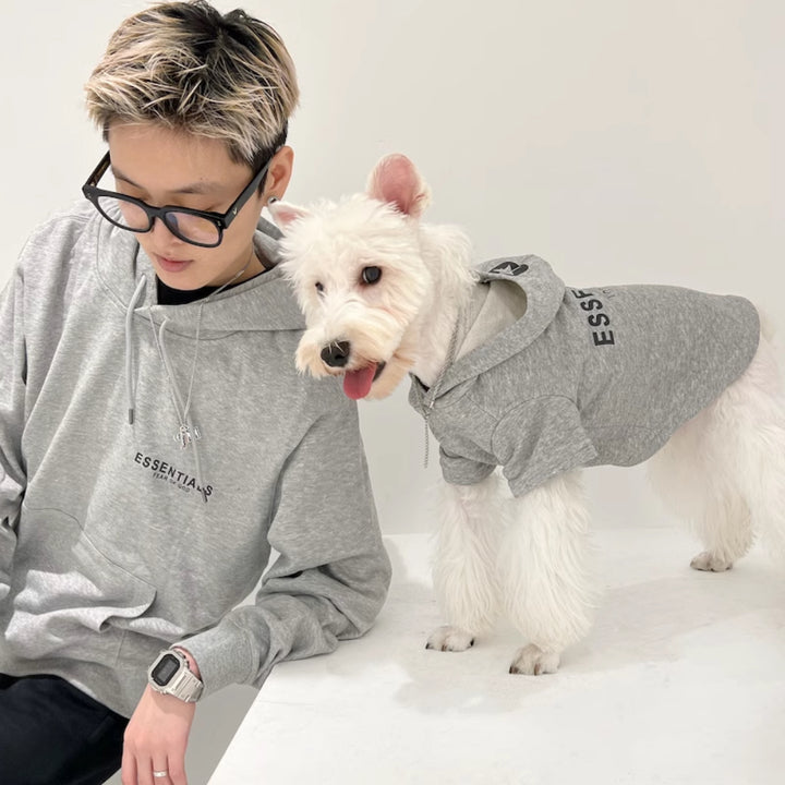 Reflective Design Pet Parent-Child Hoodie