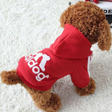 adidog hoodie red S