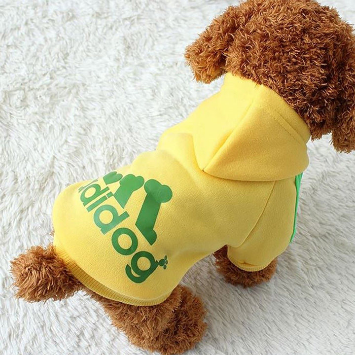 adidog hoodie yellow S