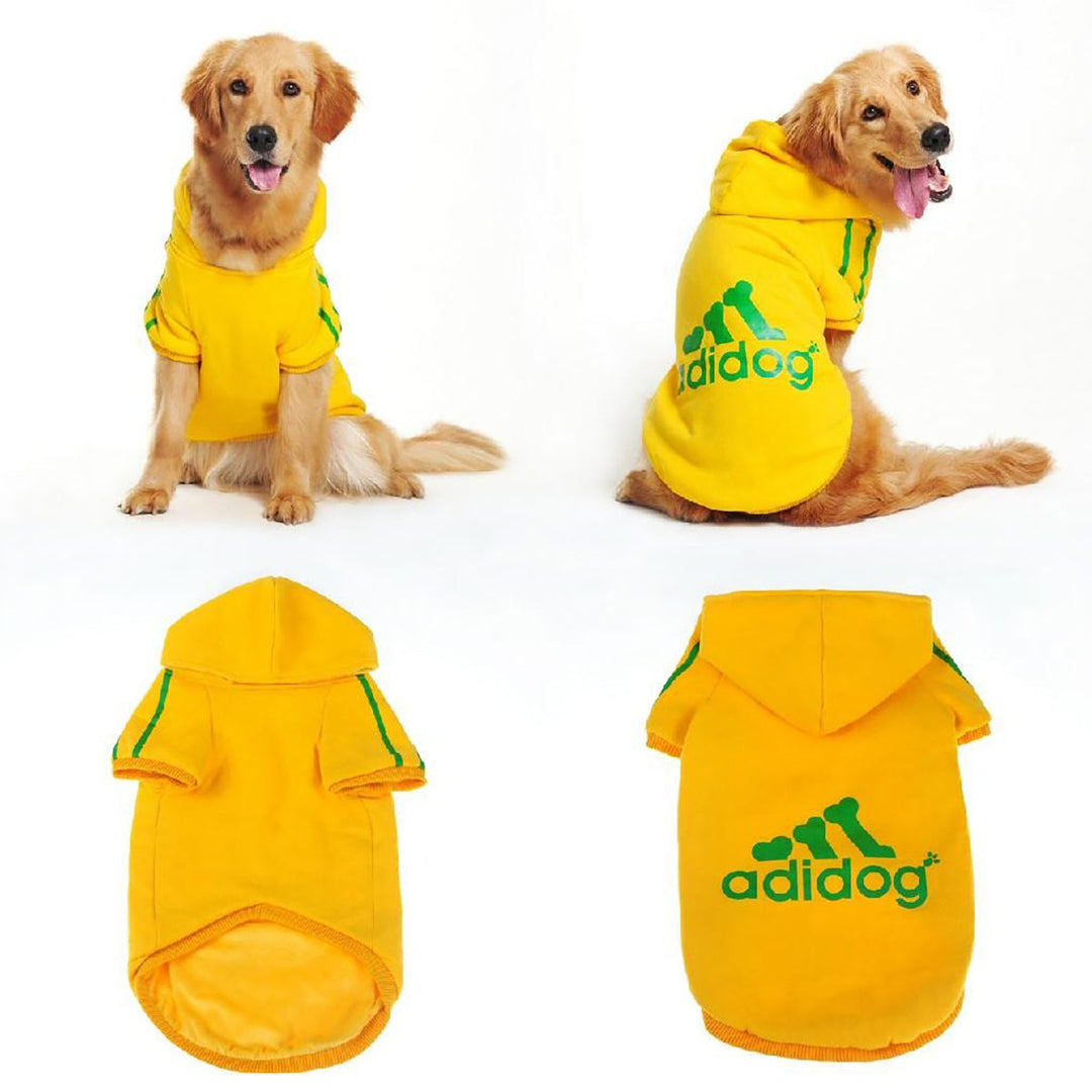 adidog hoodie yellow L