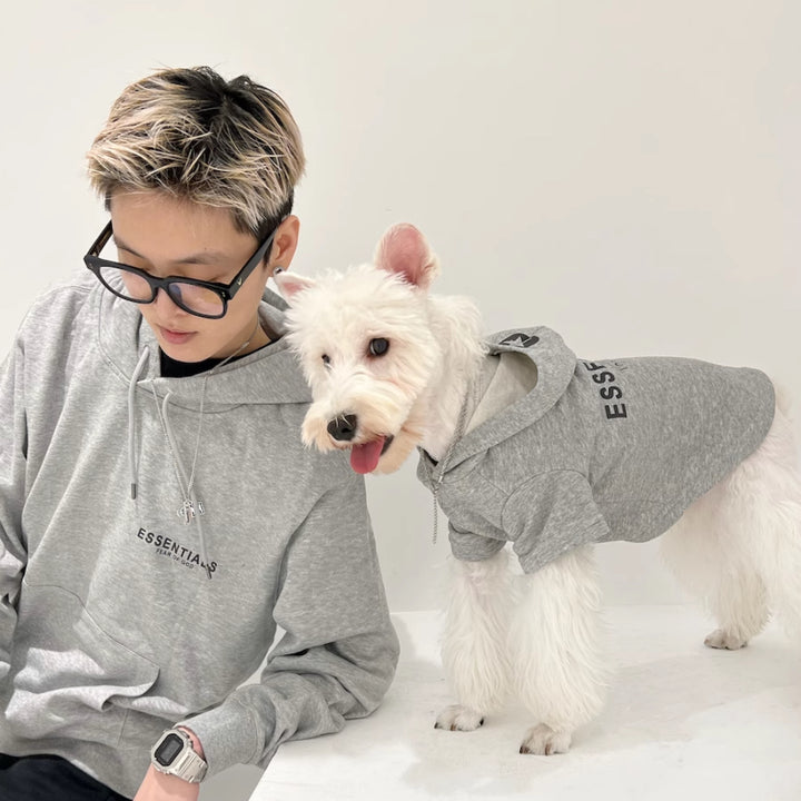 Reflective Design Pet Parent-Child Hoodie