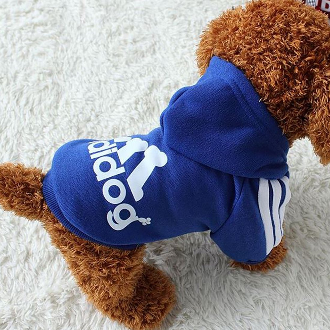 adidog hoodie blue S