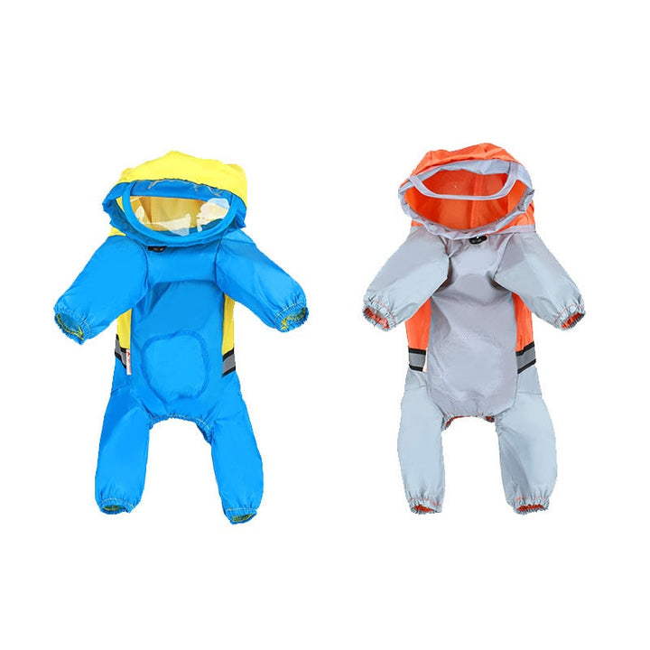 Dog Riancoat Jumpsuit Rain Coat