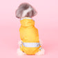 Dog Raincoat Outdoor Pet Clothes Small Medium Dog Clothes Four Feet