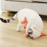 Pet Soft Electronic lobster Shape Cat Toy Electric USB Charging Simulation Fish Toys