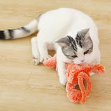 Pet Soft Electronic lobster Shape Cat Toy Electric USB Charging Simulation Fish Toys