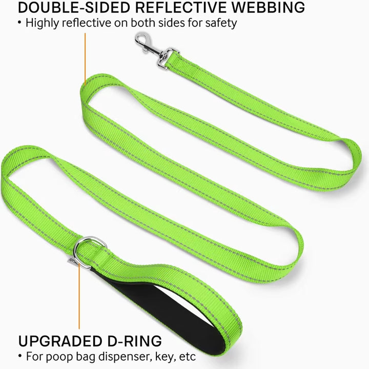 Reflective Nylon Dog Leash