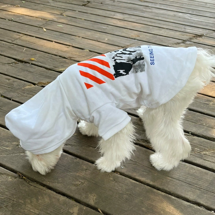 3M Reflective Print Pet Parent-Child T-Shirt