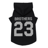 Reflective "Brothers 23" Cat & Dog Fall Parent-Child Hoodie