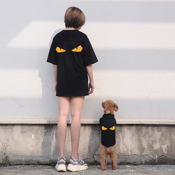 Eyes Cat & Dog Summer Parent-Child T-shirts