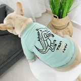 Embroidered Dinosaur Pet Parent-Child Sweatshirt