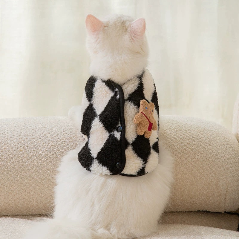 Winter Cat Vest Jacket – Warm and Stylish Outfit