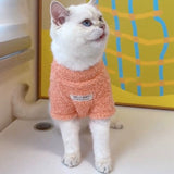 Cozy Winter Cotton Jacket for Cats – Anti-Shedding