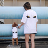 Eyes Cat & Dog Summer Parent-Child T-shirts