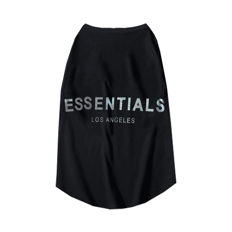 Reflective ”ESSENTIALS“ Cat & Dog Summer Parent-Child T-shirts