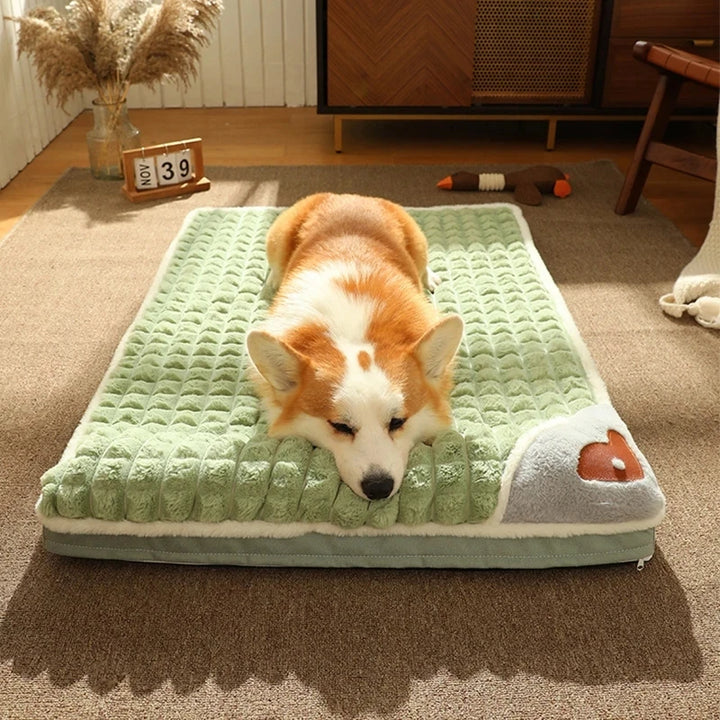 Dog Sofa Bed Pet Warm Bed Washable Soft Cat Blanket Sleeping Mat