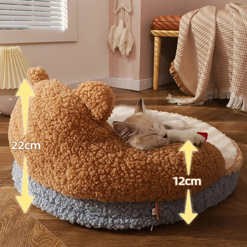 Bear Shaped Sleeping Pad for Dogs and Cats