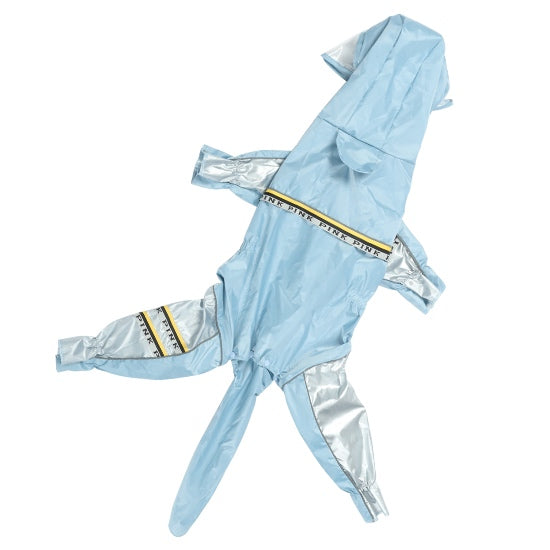 Big Dog Raincoat with Tail Jumpsuit Raincoat