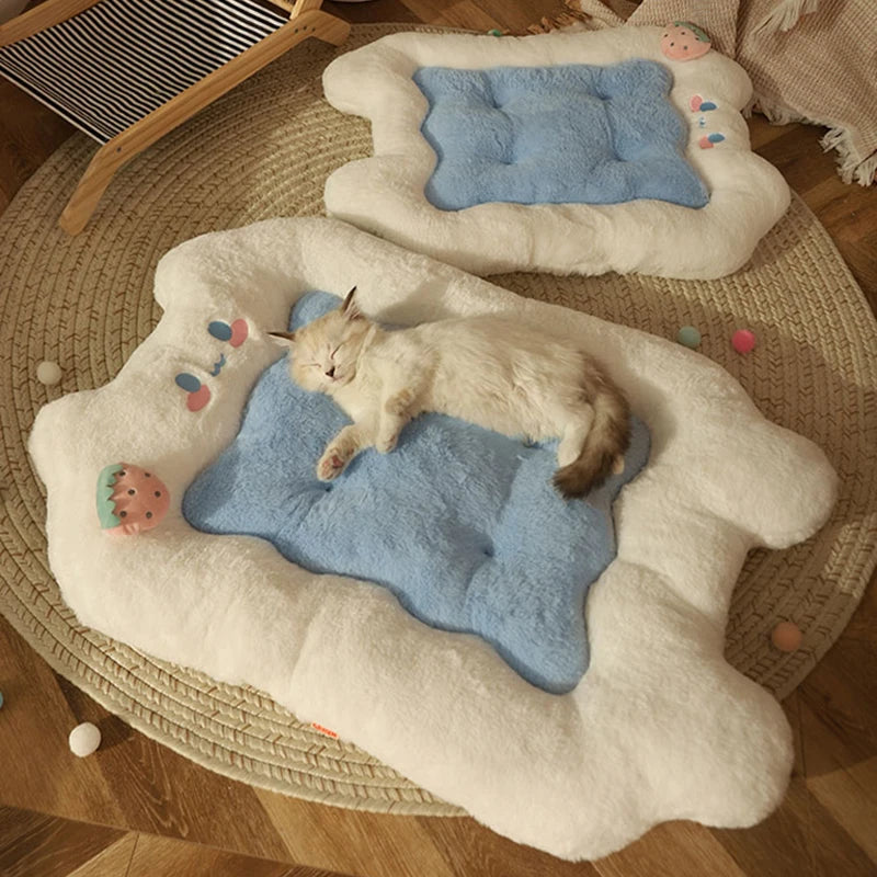 Dog Mat Cat Sleeping Cushion Cat Bed Pillow Mattress