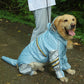 Big Dog Raincoat with Tail Jumpsuit Raincoat