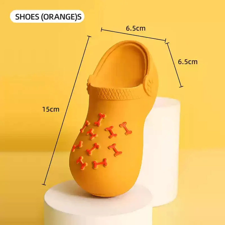 Dog Toys Sound Latex Slippers Bite Resistant Self Heating Boredom Puppy Corgi Large Dog Pet Dog Supplies