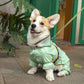 Four Seasons Dog Raincoat Four-legged Waterproof Coat