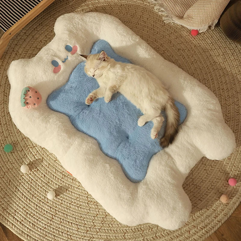 Dog Mat Cat Sleeping Cushion Cat Bed Pillow Mattress