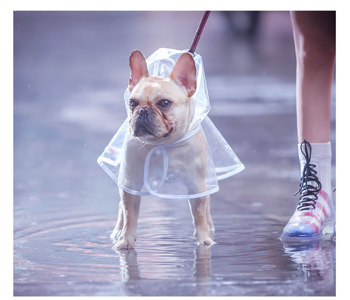 Pet Raincoat Dog Raincoat Pet Clothes Transparent Raincoat Clothes