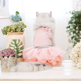 Fashion Clothes Small Dog Spring Summer Dress Cat Gauze Dress