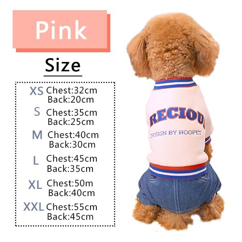 Dog Clothes Puppy Pet Products Autumn Winter Outfit Chihuahua Clothing