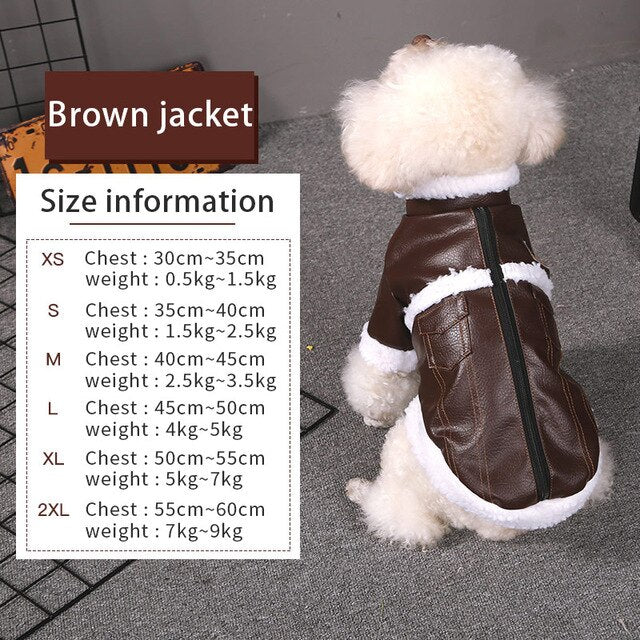 Pet Dog Clothes Winter Warm Pet Dog Jacket Coat Puppy Chihuahua Clothing Hoodies