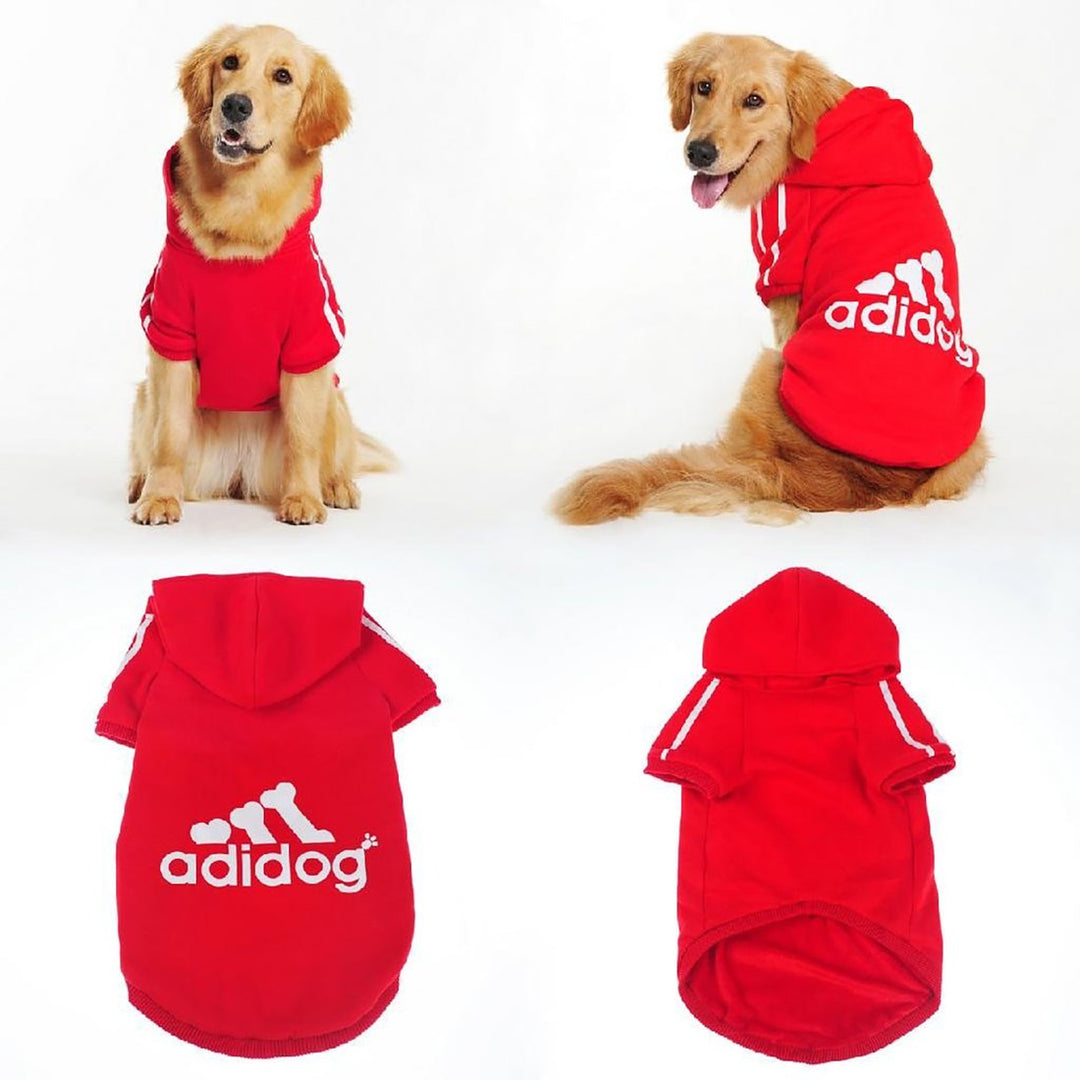 adidog hoodie red L