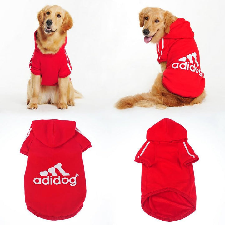 adidog hoodie red L