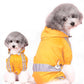 Dog Raincoat Outdoor Pet Clothes Small Medium Dog Clothes Four Feet