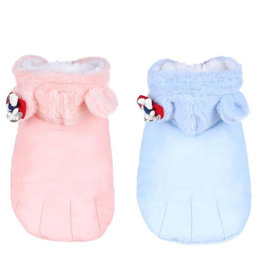 HOOPET Pet Clothes Dog Cat Winter Warm Cute Clothing Jacket