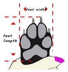 Sports Waterproof Reflective Dog Boots Non-Slip Breathable Pet Shoes