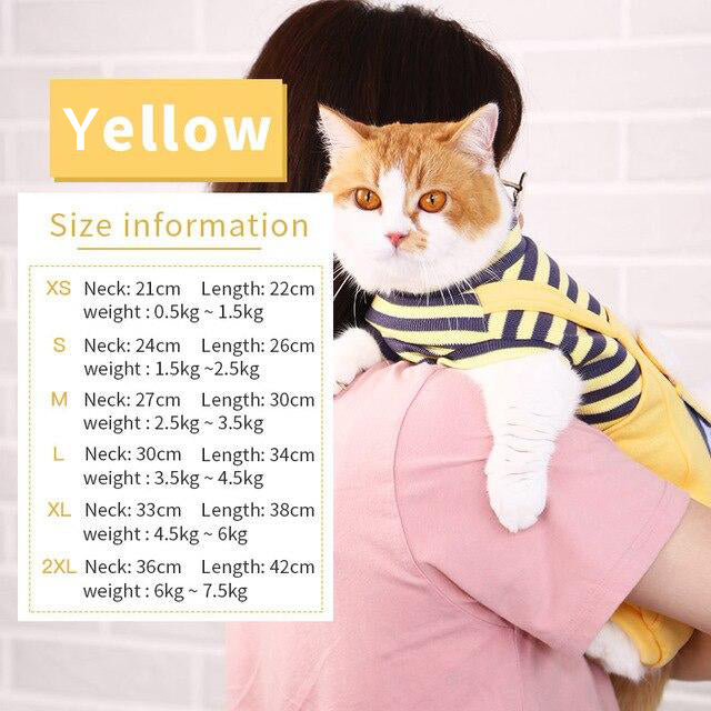 Pet Cat Clothes Fashion Striped Pet Dog Clothes for Dogs Cats Coat Hoodie Sweatshirt