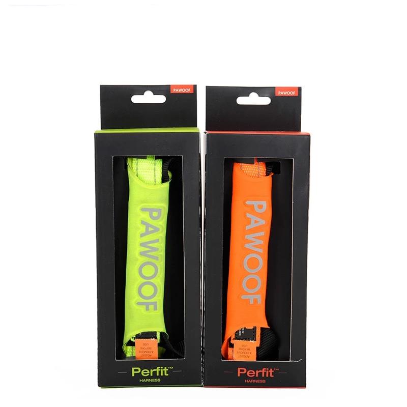 Pet Cat Dog Safety Traction Belt Harness Collar Two Color Leash Reflective