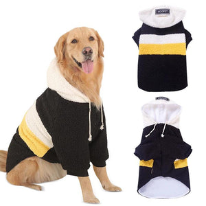 Pet Autumn and Winter Wear Warm Clothes Walking Dress Two Feet
