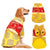 Pet Dog Chinese New Year Traditional Tang Suit Two Feet Clothes