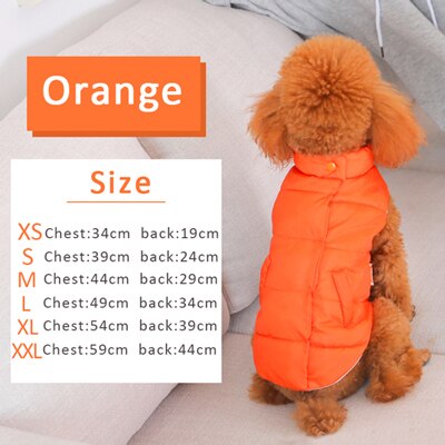 Dog Cat Clothes For Small Dogs Coat Puppy Vest Jacket Coat Outfit Costume
